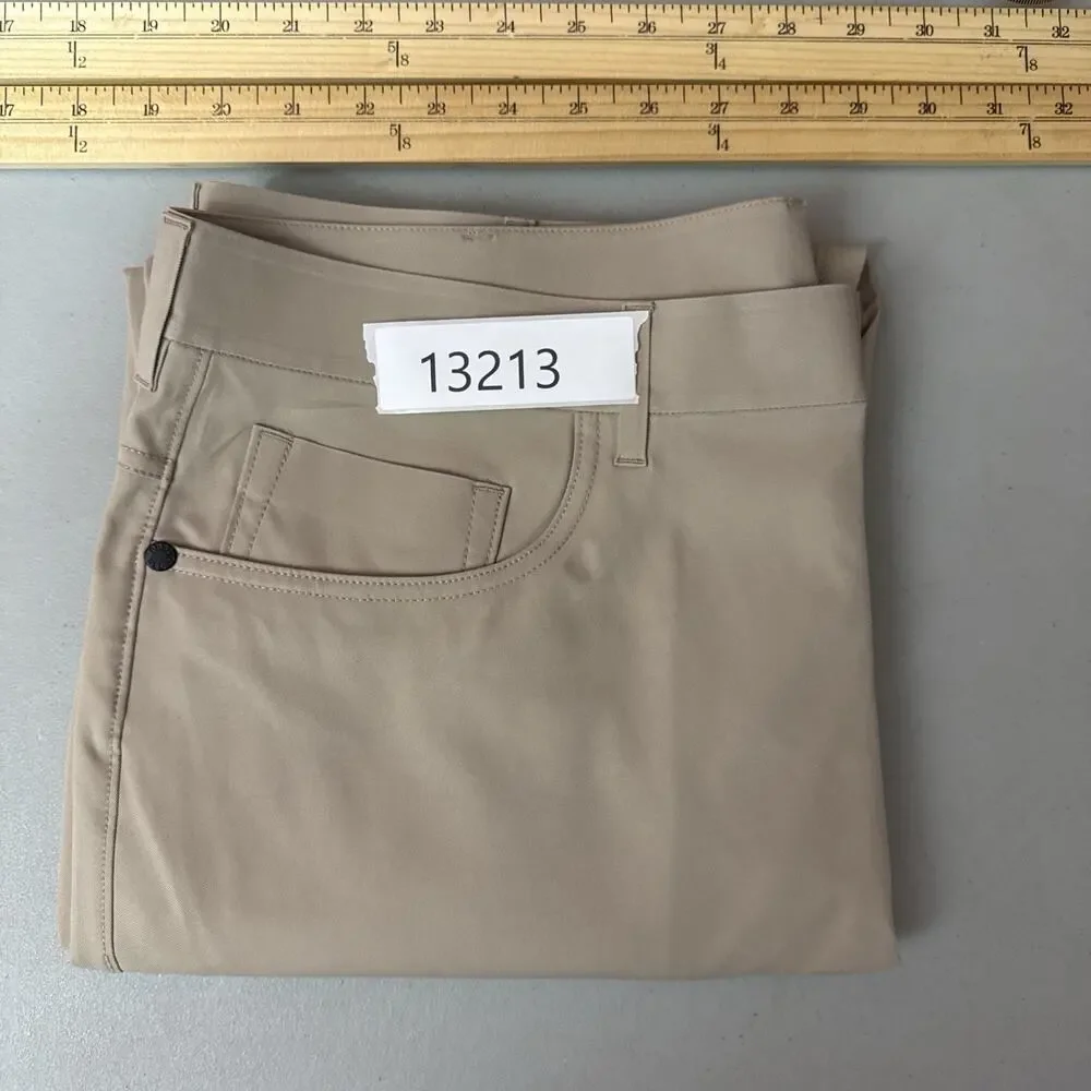 Public Rec Dealmaker Pants Mens 34x30 Khaki 5 Pocket Stretch Golf Performance